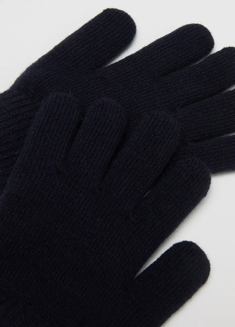 OVS KIDS Guanti Bambino Nero 4153818 miniatura 3