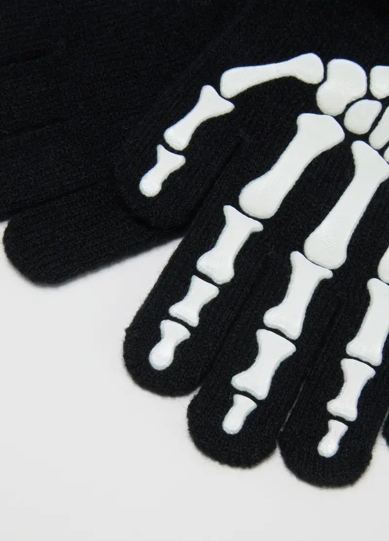 OVS KIDS Guanti Bambino Nero 3891468 miniatura 3