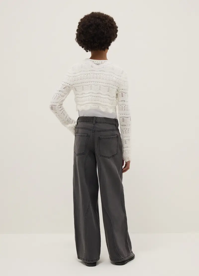 OVS KIDS Jeans Ragazza Grigio 4329384 miniatura 2