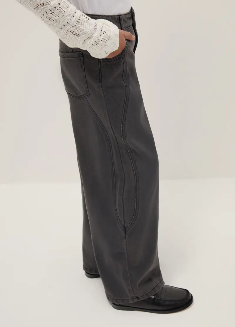 OVS KIDS Jeans Ragazza Grigio 4329384 miniatura 3