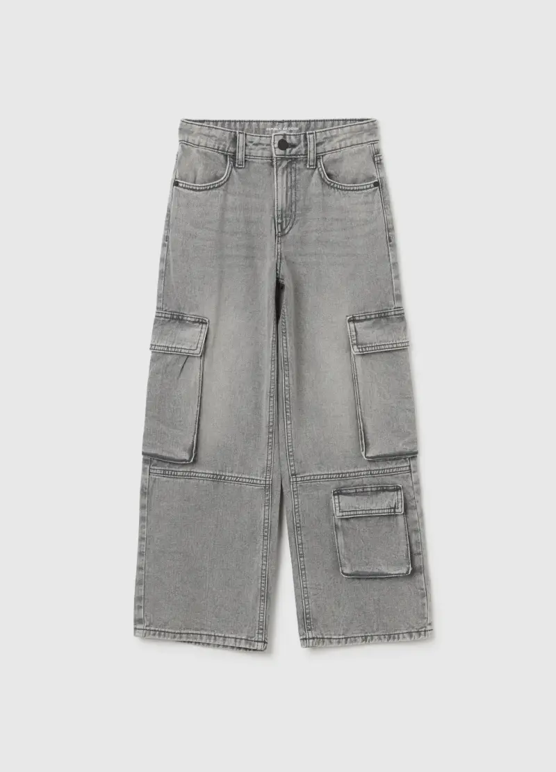 OVS KIDS Jeans Ragazza Grigio 2827798