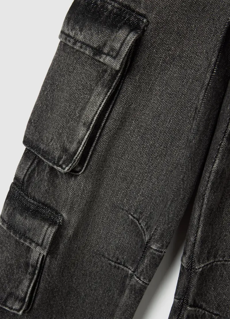 OVS KIDS Jeans Bambino Nero 3456376 miniatura 3