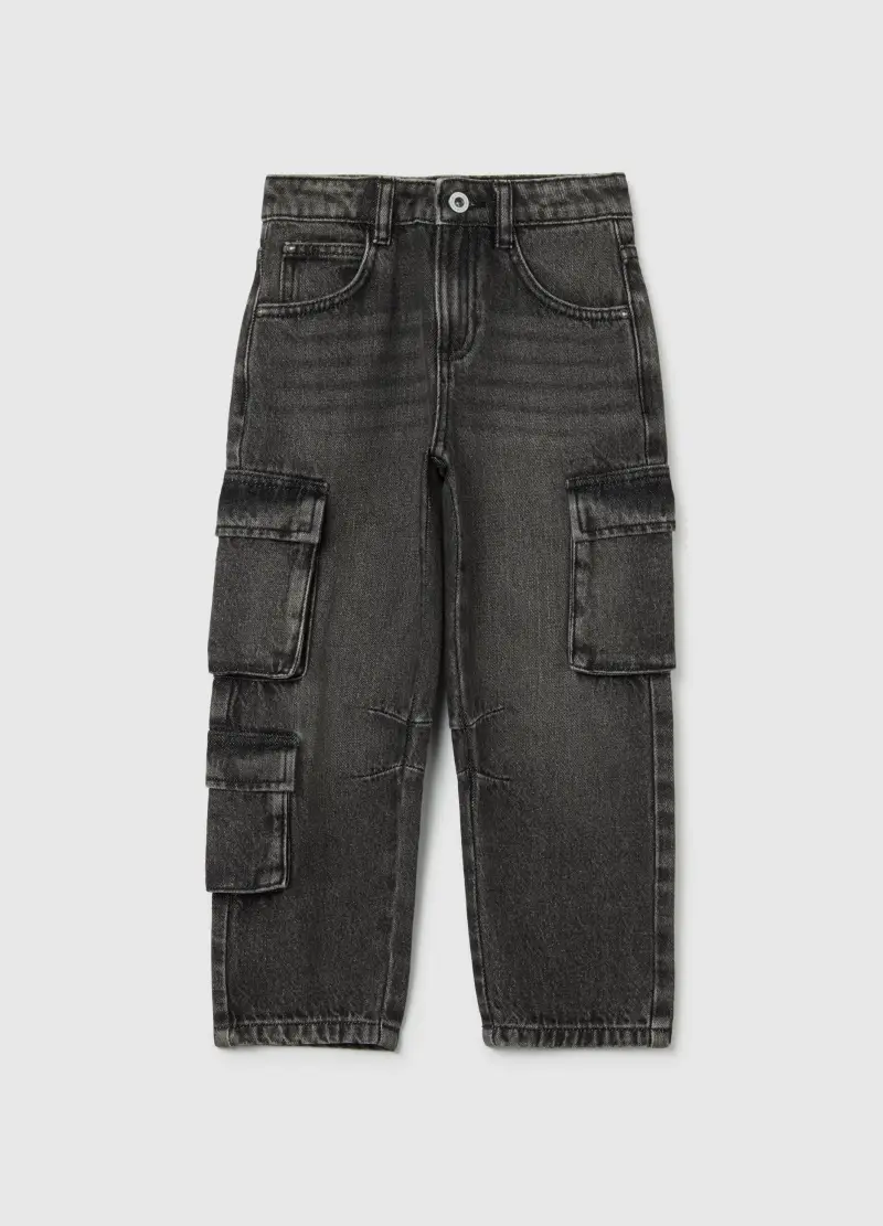 OVS KIDS Jeans Bambino Nero 3456376