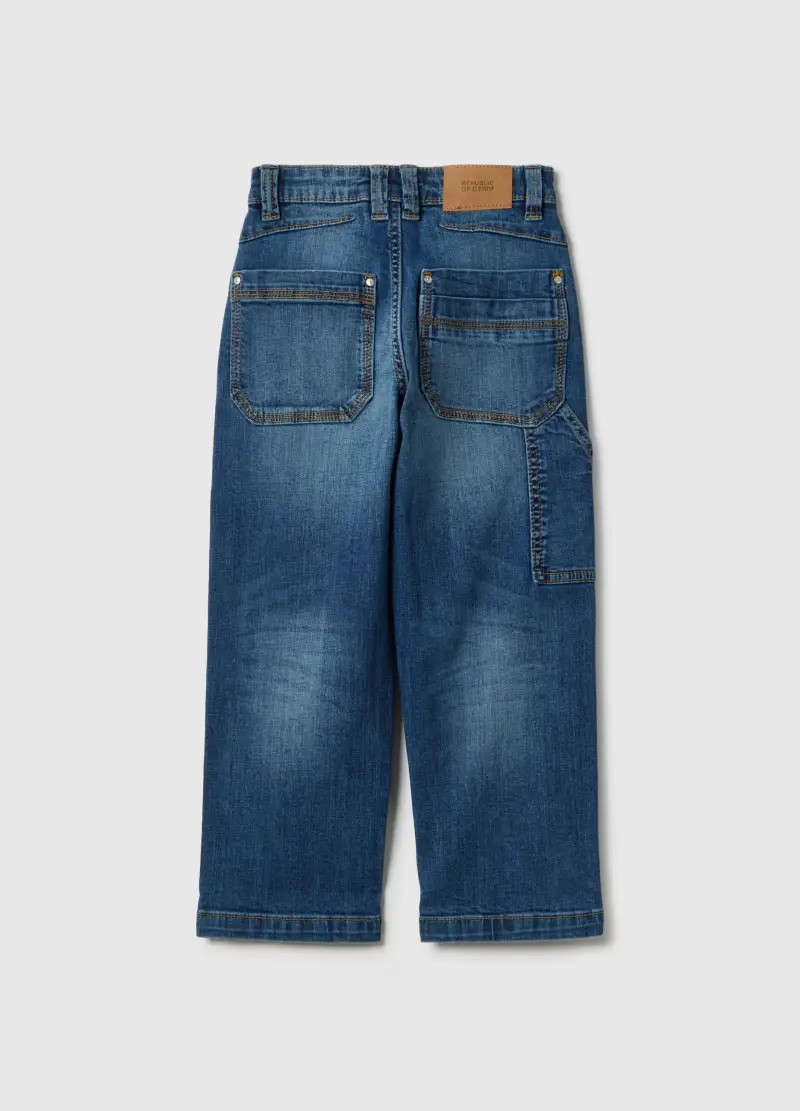 OVS KIDS Jeans Bambino Blu 3989562 miniatura 2