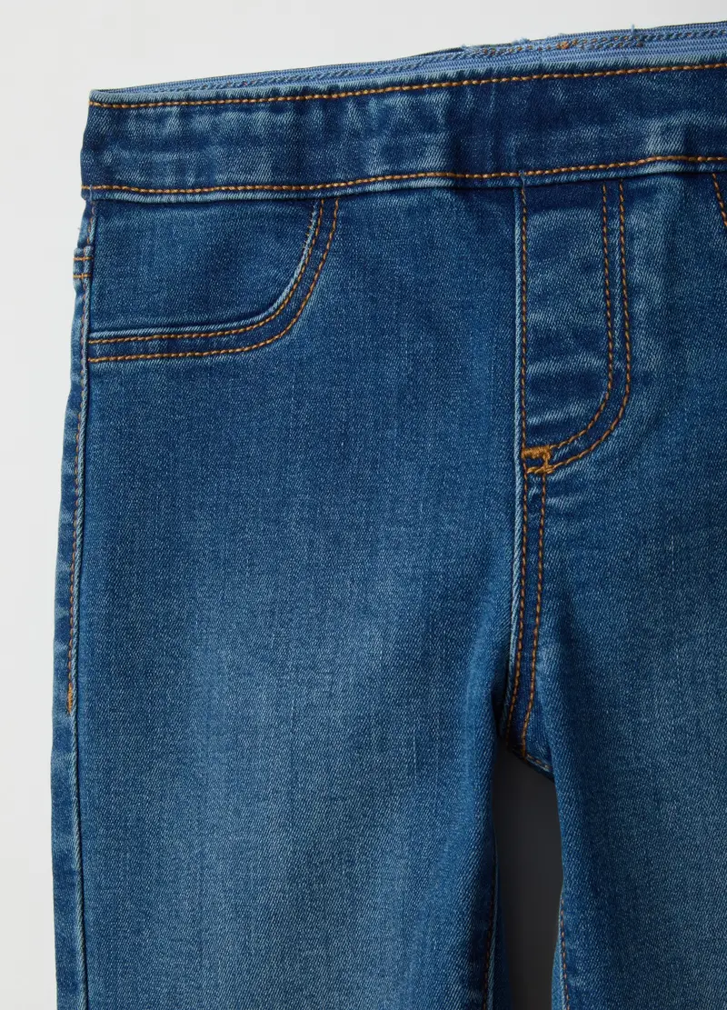 OVS KIDS Jeggings Bambina Blu 4133730 miniatura 3