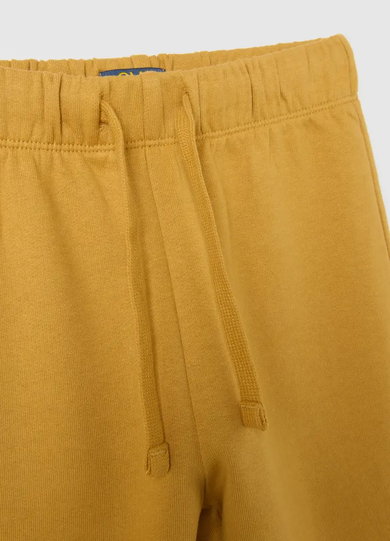 Jogger Da Bambino In Puro Cotone Gialli Jogger, Giallo miniatura 3