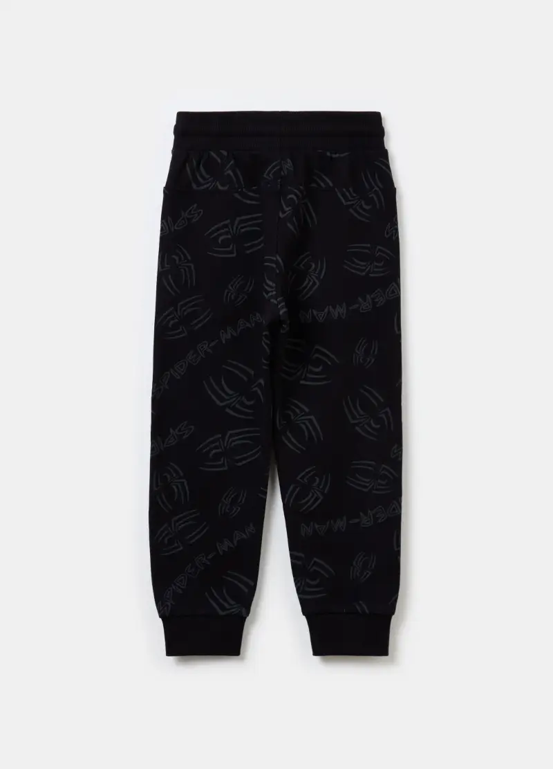 Joggers Con Coulisse Stampa Spider-man, Bambino, Nero miniatura 2