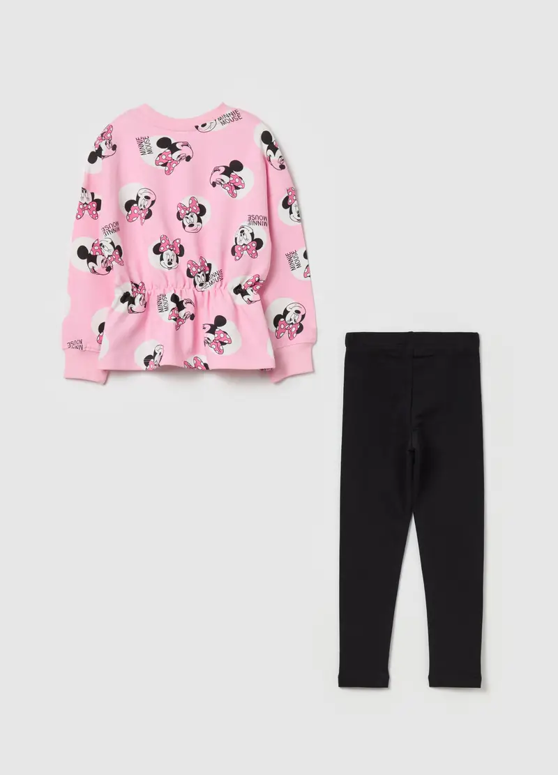 Jogging Set Con Stampa Minnie E Pois, Bambina, Multicolor miniatura 2