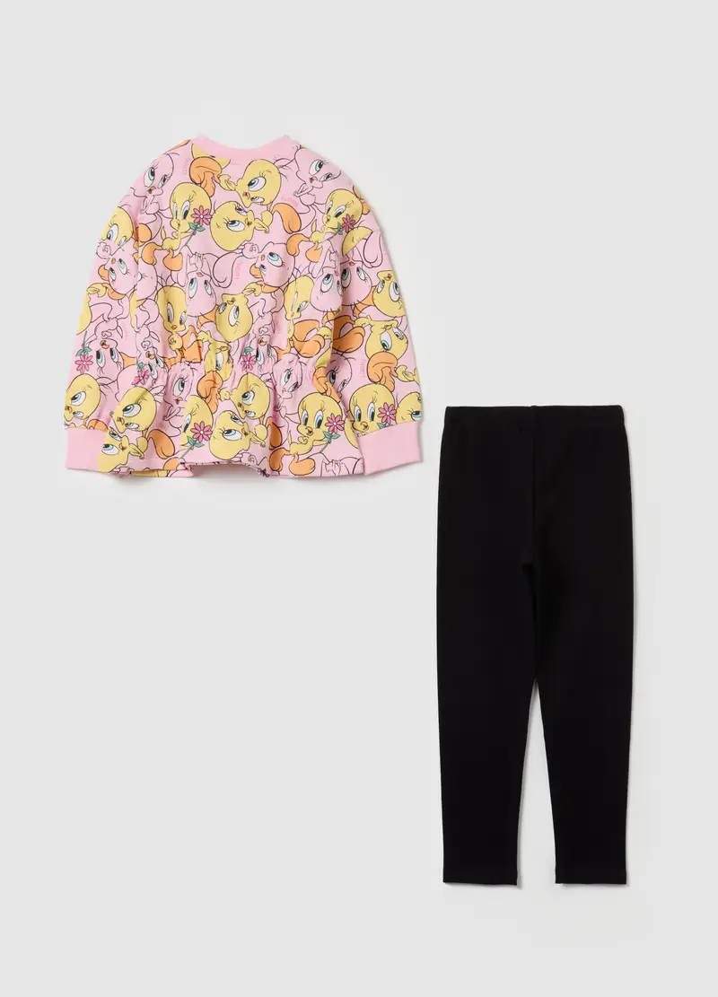 Jogging Set Con Stampa Titti, Bambina, Multicolor miniatura 2
