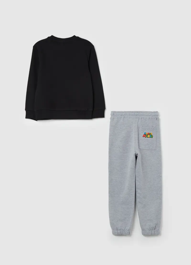 Jogging Set In Felpa Con Stampa Super Mario™, Bambino, Multicolor miniatura 2