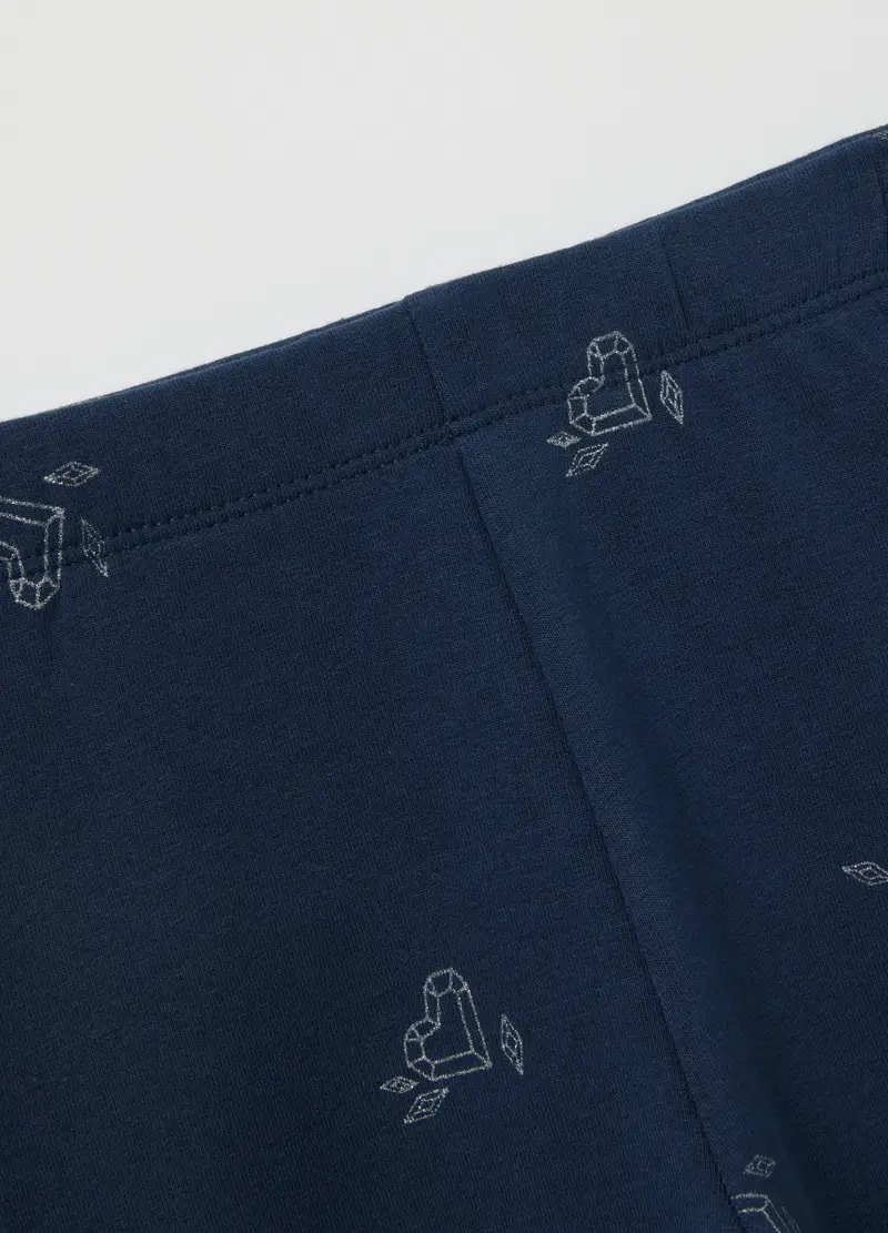 OVS KIDS Leggings Bambina Blu 3530999 miniatura 3