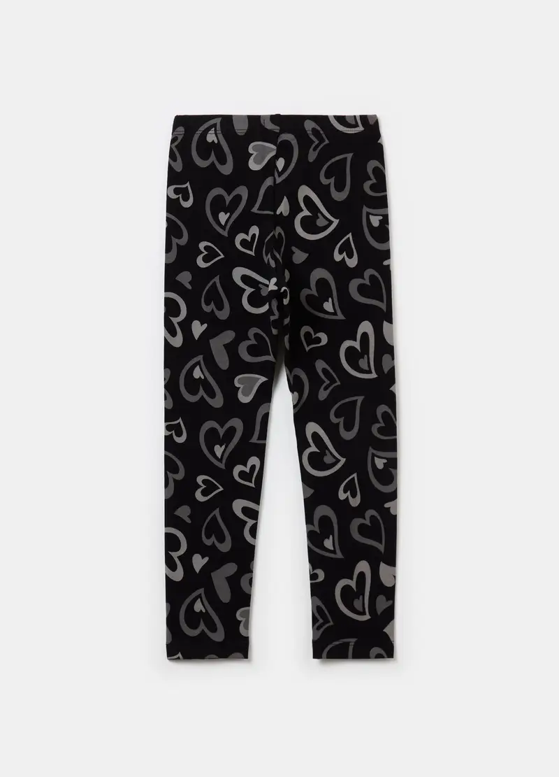 OVS KIDS Leggings Bambina Nero 4152628 miniatura 2