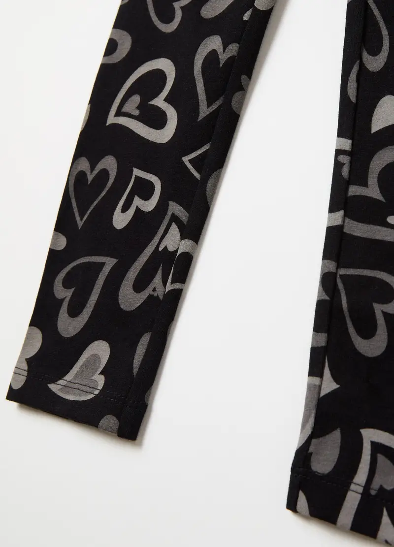 OVS KIDS Leggings Bambina Nero 4152628 miniatura 3