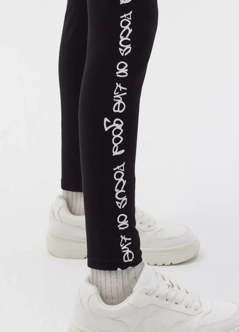 OVS KIDS Leggings Bambina Nero 3922757 miniatura 2