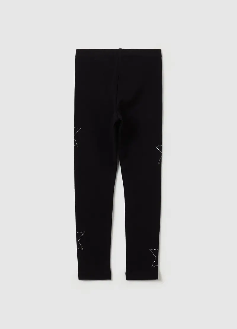 OVS KIDS Leggings Bambina Nero 4306724 miniatura 2
