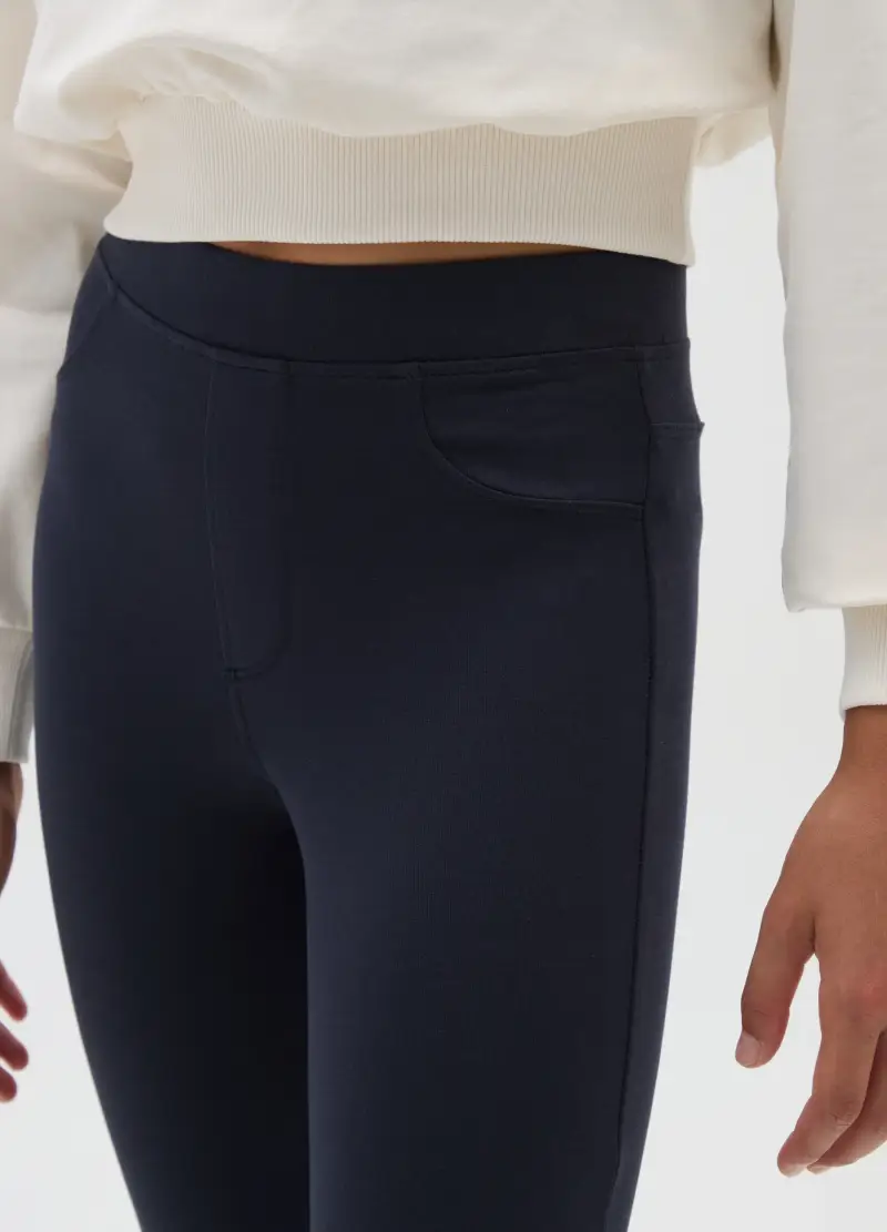 OVS KIDS Leggings Bambina Blu 3047809 miniatura 3