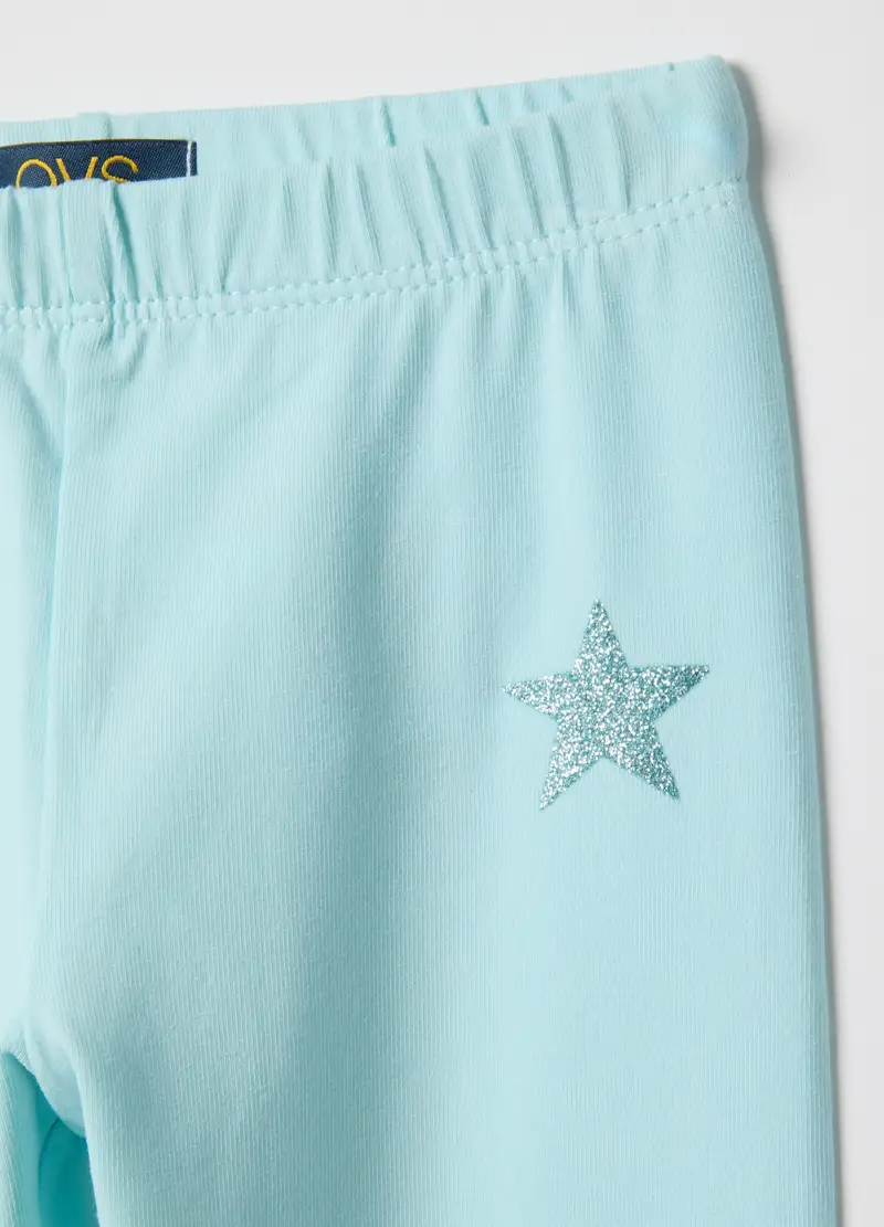OVS KIDS Leggings Bambina Azzurro 4330269 miniatura 3