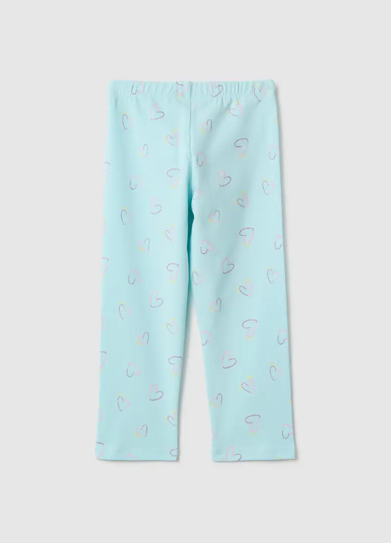 OVS KIDS Leggings Bambina Azzurro 4330273 miniatura 2