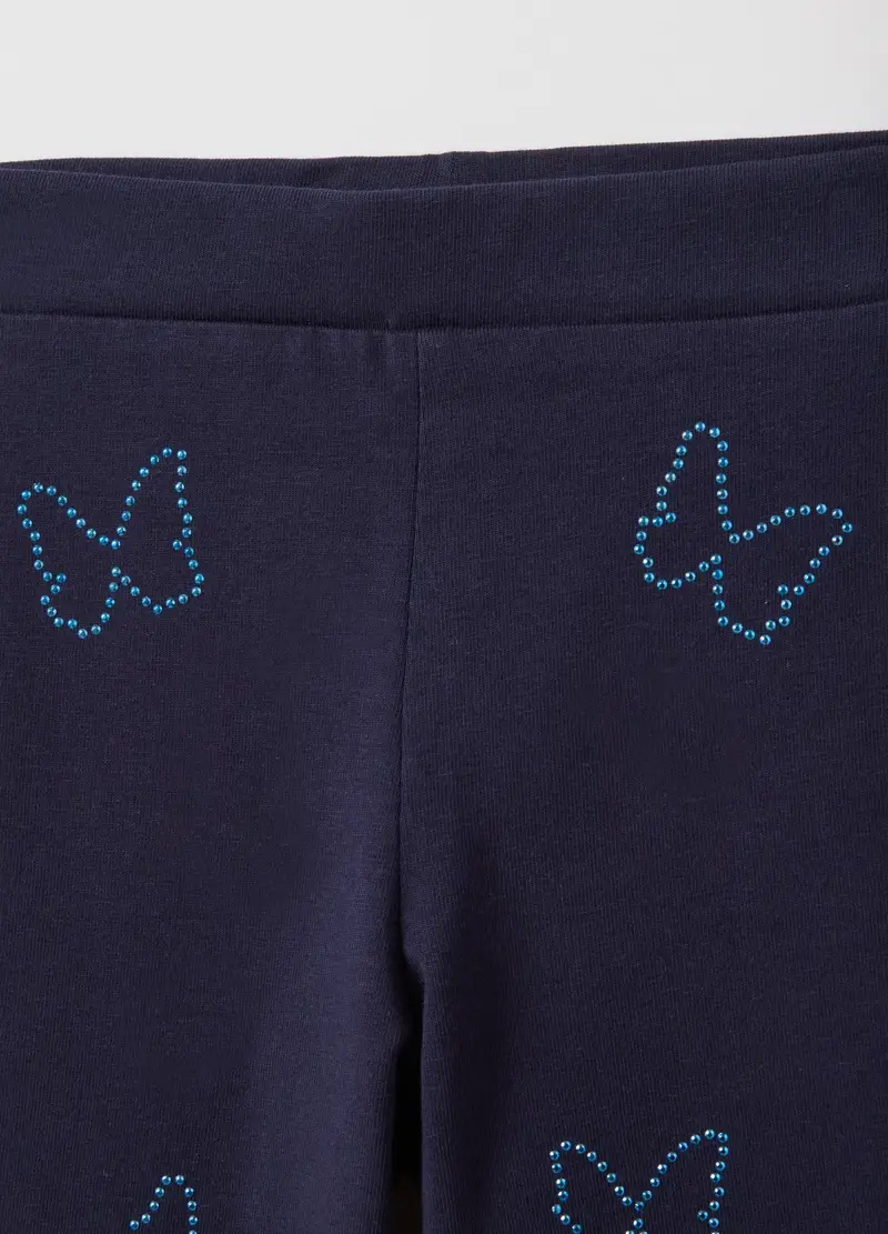 OVS KIDS Leggings Bambina Blu 4154507 miniatura 3