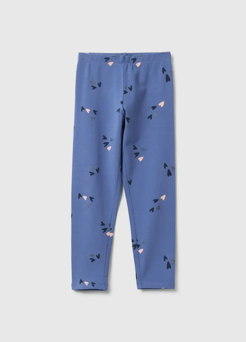 OVS KIDS Leggings Bambina Blu 3989635