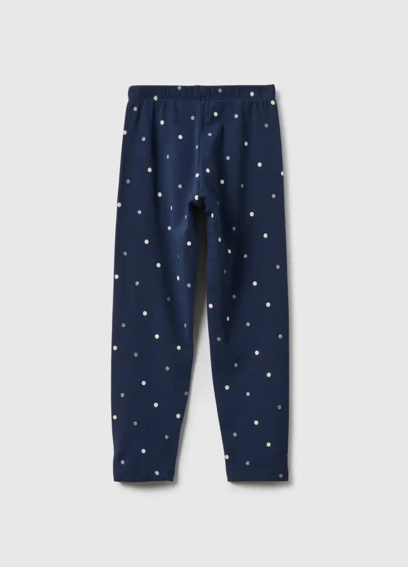 OVS KIDS Leggings Bambina Blu 3989636 miniatura 2