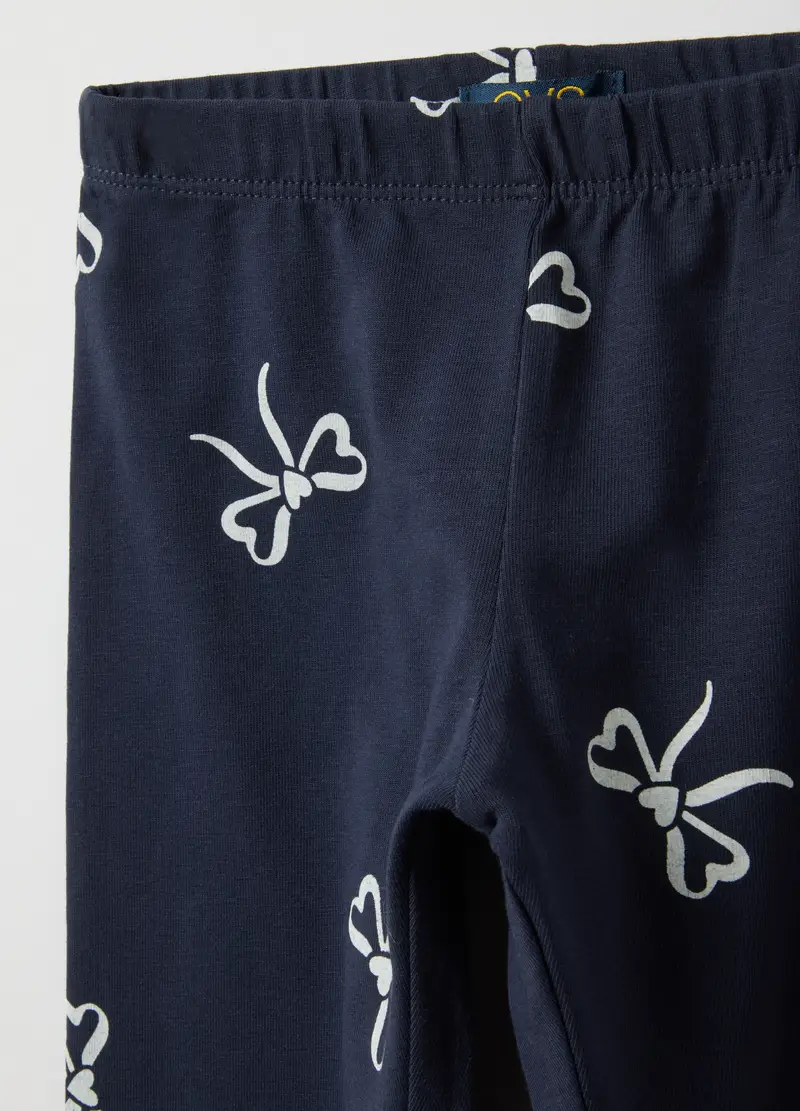 OVS KIDS Leggings Bambina Blu 4329569 miniatura 3