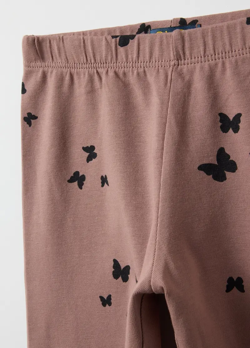 OVS KIDS Leggings Bambina Marrone 4154504 miniatura 3