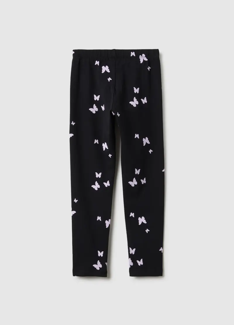 OVS KIDS Leggings Bambina Nero 4329570 miniatura 2