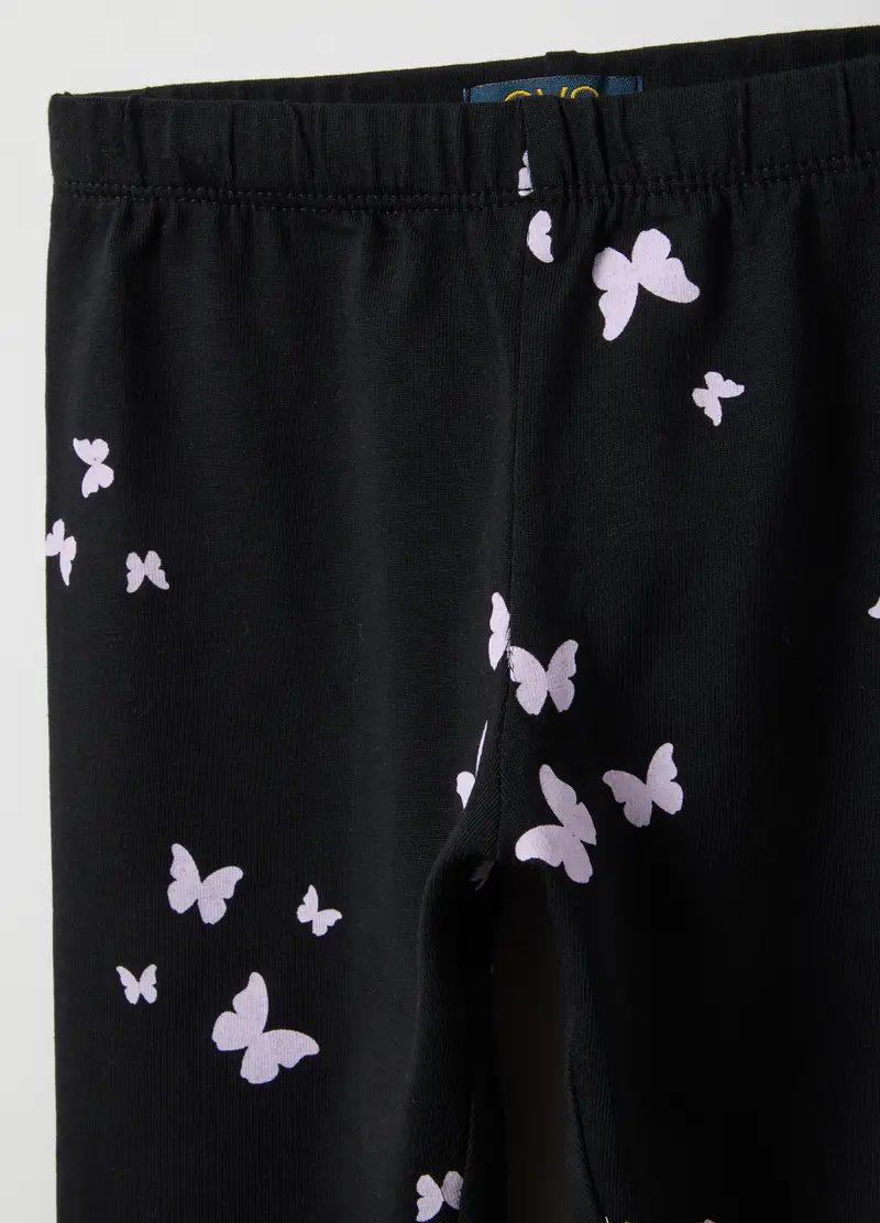 OVS KIDS Leggings Bambina Nero 4329570 miniatura 3