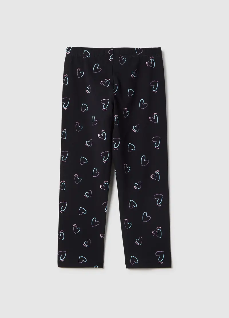 OVS KIDS Leggings Bambina Nero 4330274 miniatura 2