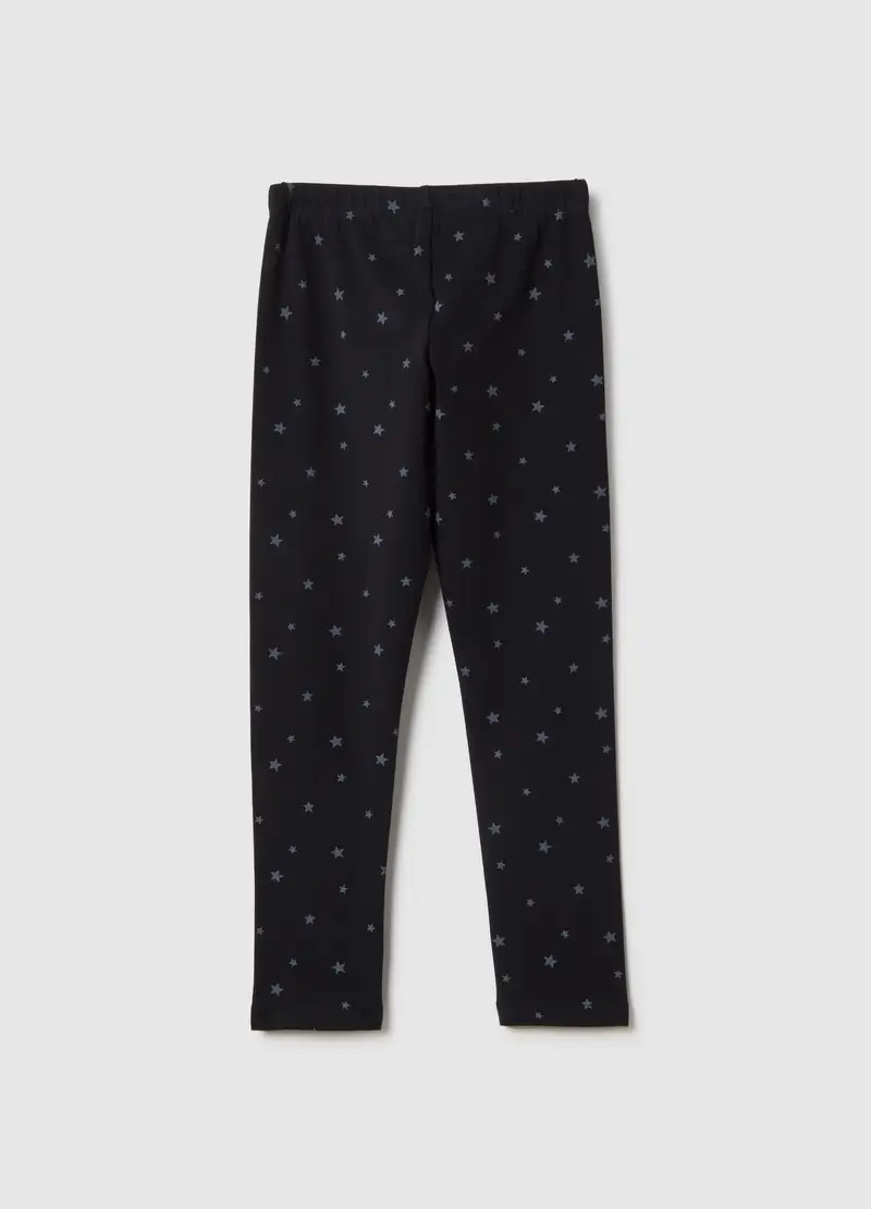 OVS KIDS Leggings Bambina Nero 4330305 miniatura 2