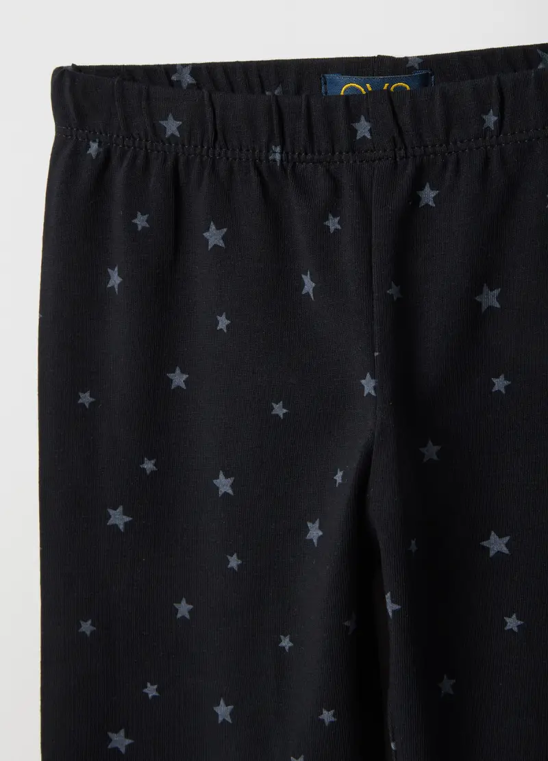 OVS KIDS Leggings Bambina Nero 4330305 miniatura 3