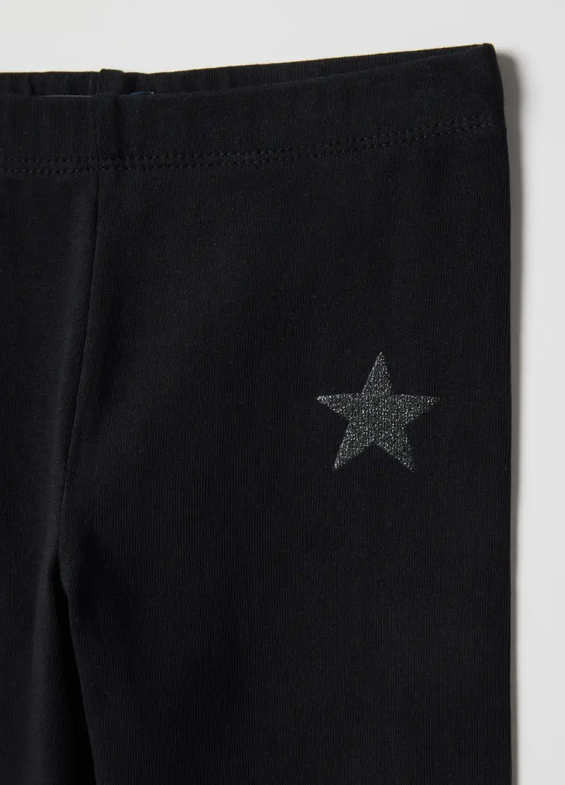 OVS KIDS Leggings Bambina Nero 4330270 miniatura 3