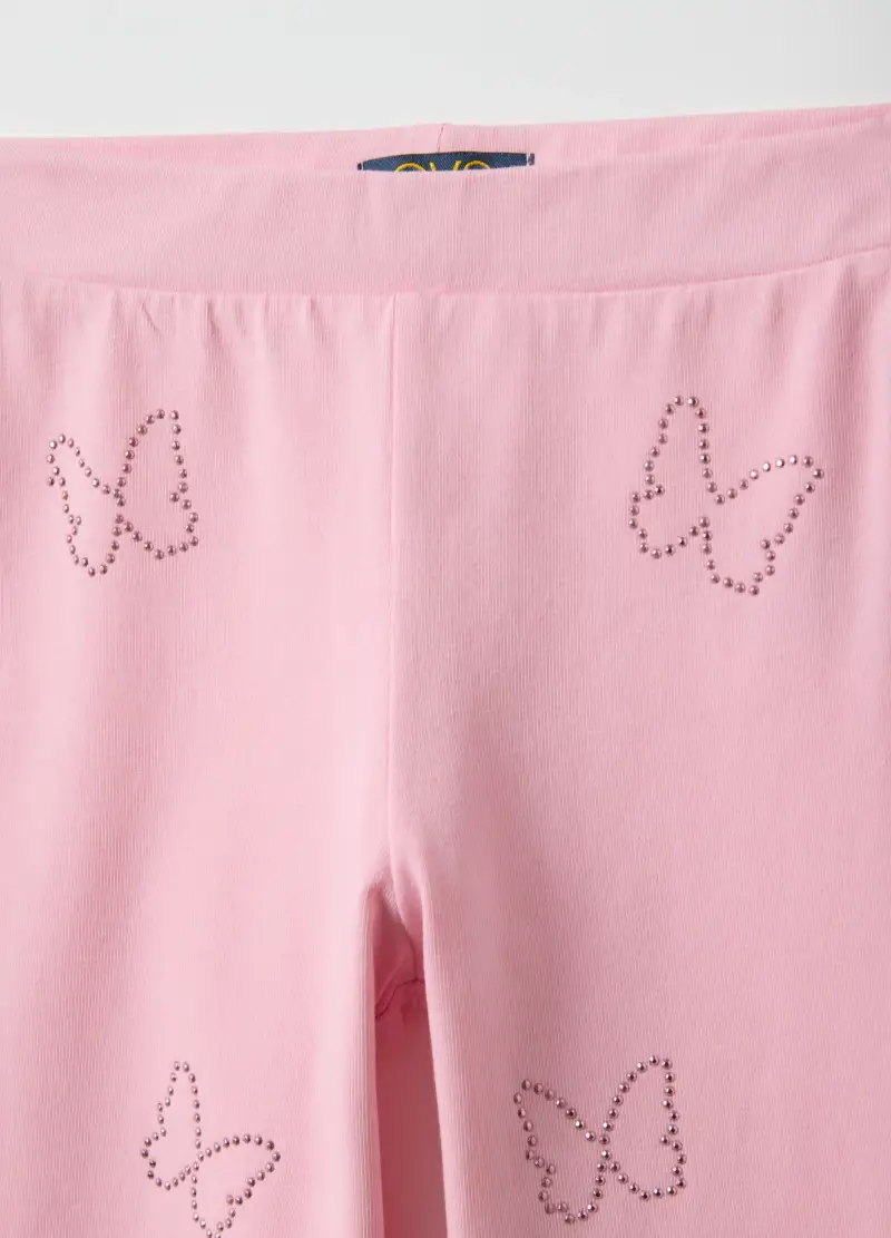 OVS KIDS Leggings Bambina Rosa 4154509 miniatura 3