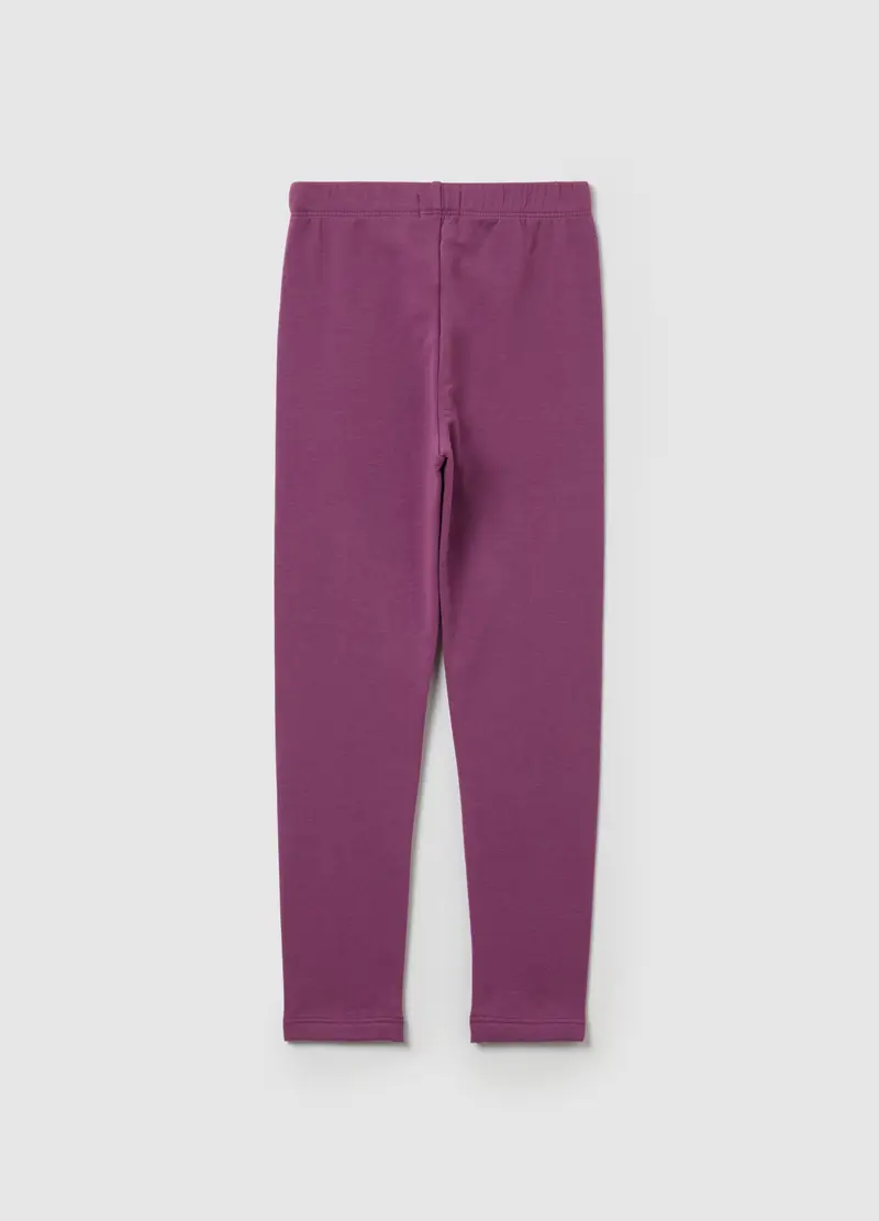 OVS KIDS Leggings Bambina Viola 3425672 miniatura 2