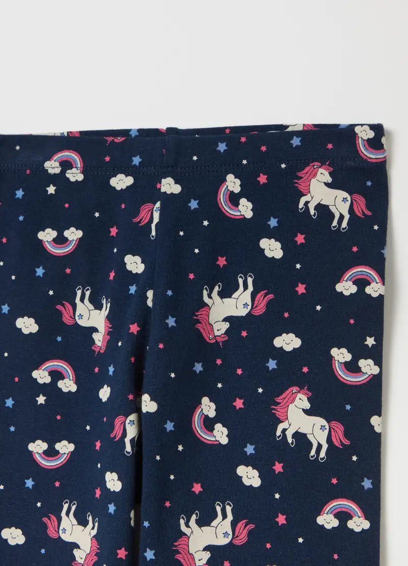 OVS KIDS Leggings Bambina Blu 4152661 miniatura 3