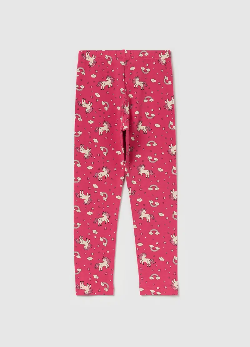 OVS KIDS Leggings Bambina Rosa 4152662 miniatura 2