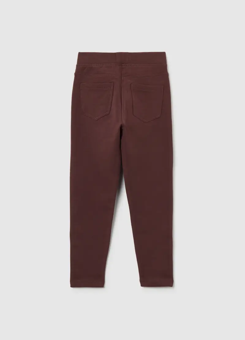 OVS KIDS Leggings Bambina Marrone 3530996 miniatura 2