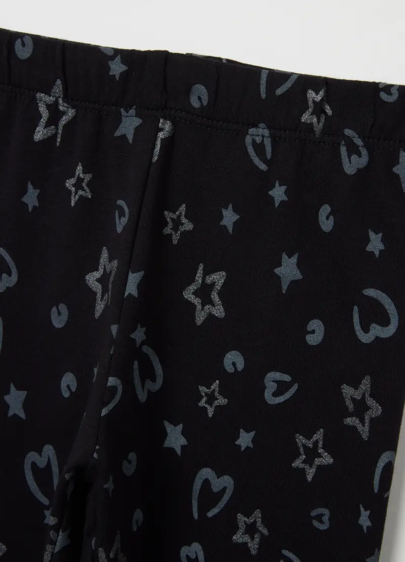 OVS KIDS Leggings Bambina Nero 3378115 miniatura 3