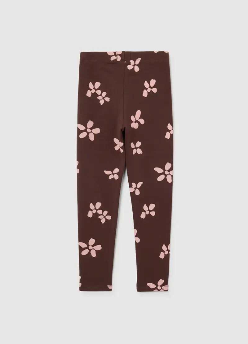 OVS KIDS Leggings Bambina Marrone 4315721 miniatura 2