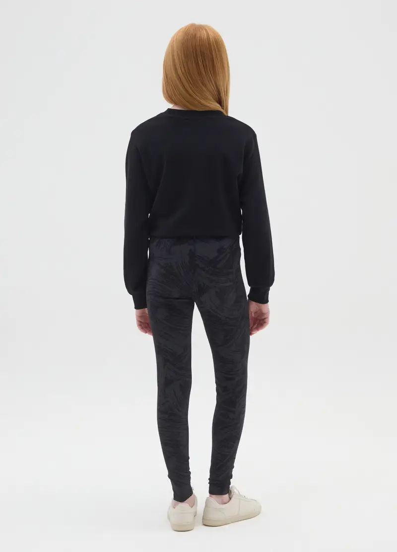 OVS KIDS Leggings Bambina Nero 4153349 miniatura 2