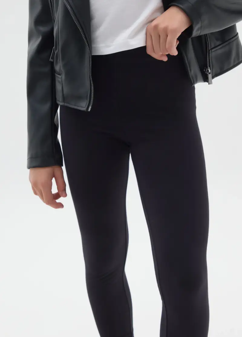 OVS KIDS Leggings Bambina Nero 4153494 miniatura 3