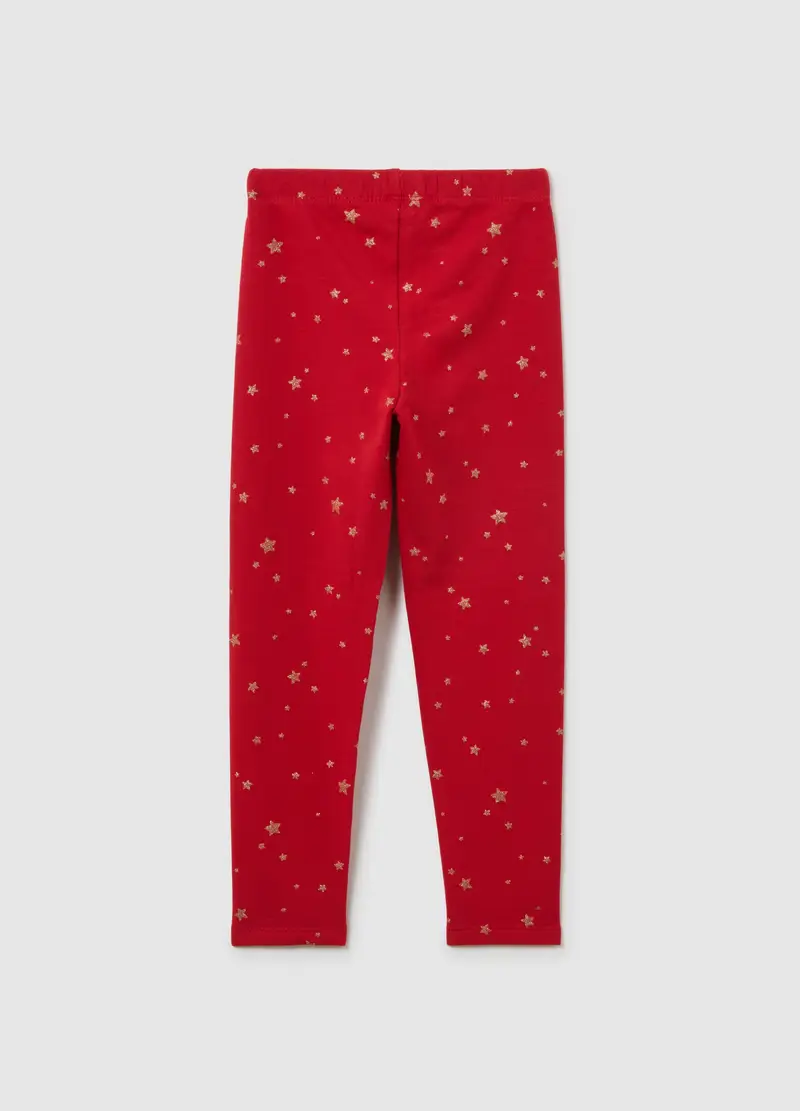OVS KIDS Leggings Bambina Rosso 4153940 miniatura 2