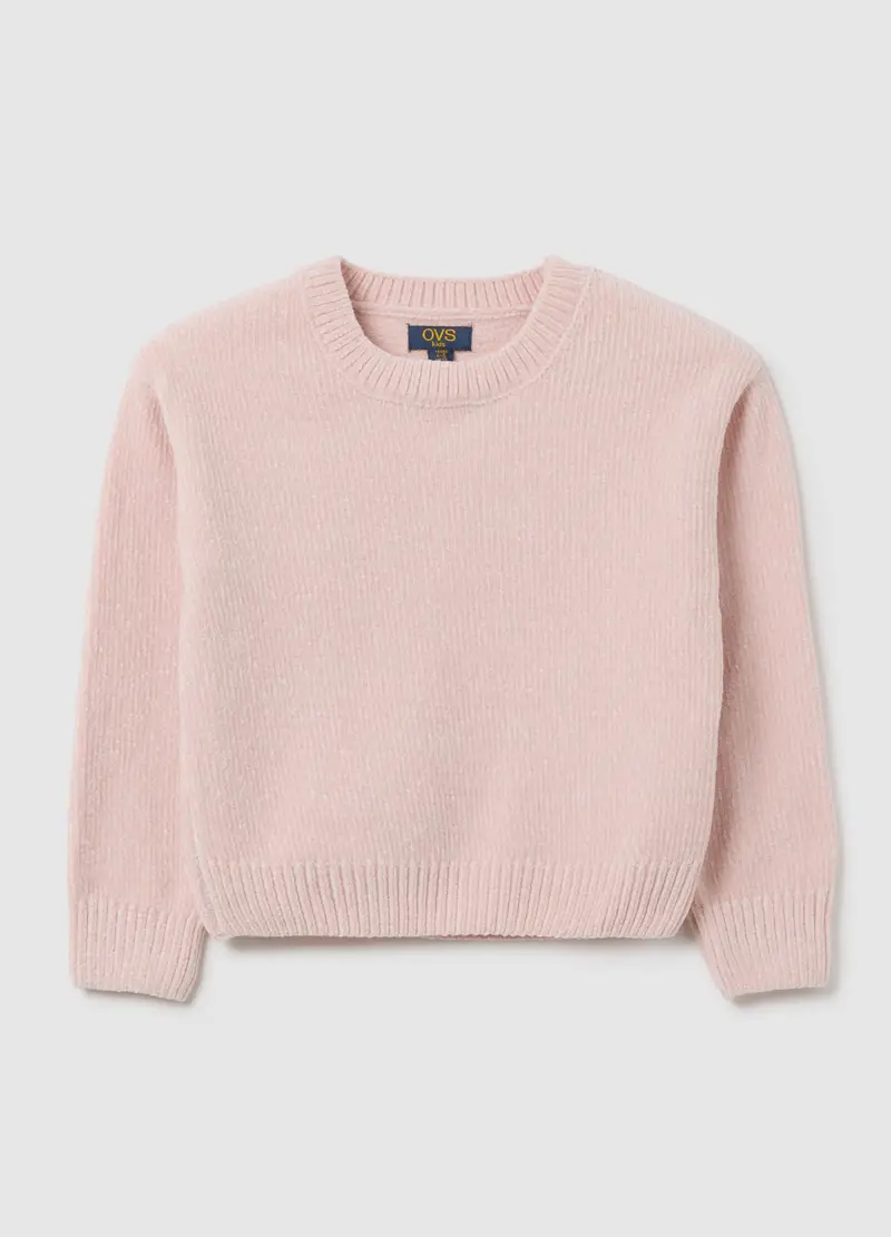 Maglione Da Bambina Rosa Regular Fit, Rosa