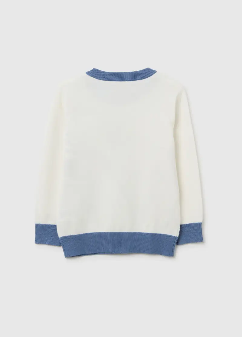 Maglione Multicolor Da Bambino Regular Fit Con Stampe, Multicolor miniatura 2