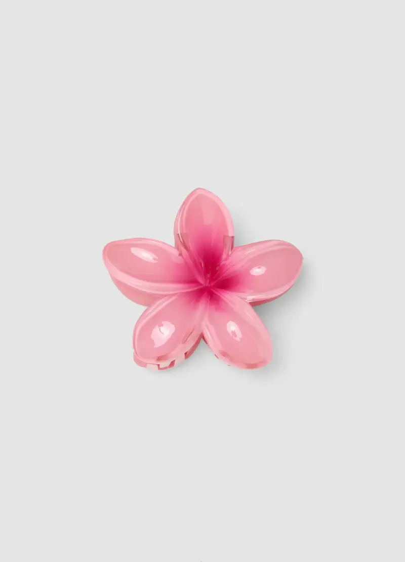 Molletta Per Capelli Rosa Da Bambina A Forma Di Fiore, Rosa