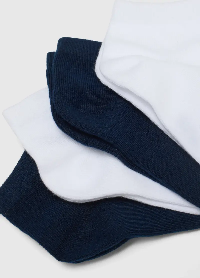 Multipack Calzini In Misto Cotone Biologico Multicolor Da Bambino, Multicolor miniatura 2