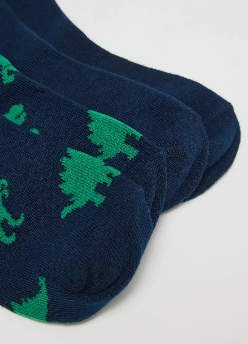 Multipack Di Sette Calze Corte Da Bambino In Cotone, Multicolor miniatura 3