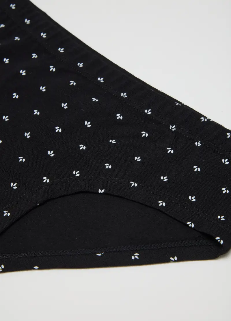 Mutandine Da Ragazza In Cotone Multicolor Elasticizzato, Bambina, Multicolor miniatura 3