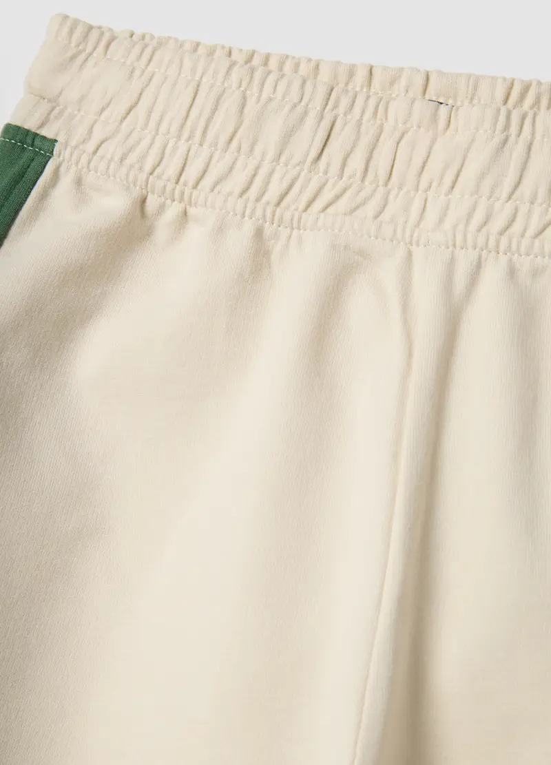 Pantaloncini In Puro Cotone Multicolor Regular Fit Per Bambino, Multicolor miniatura 3